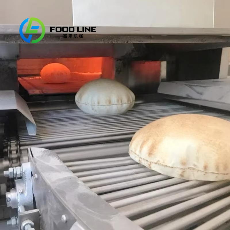 Roti Maker Automatic - Listrik Komersial Otomatis Arab Flatbread Terowongan