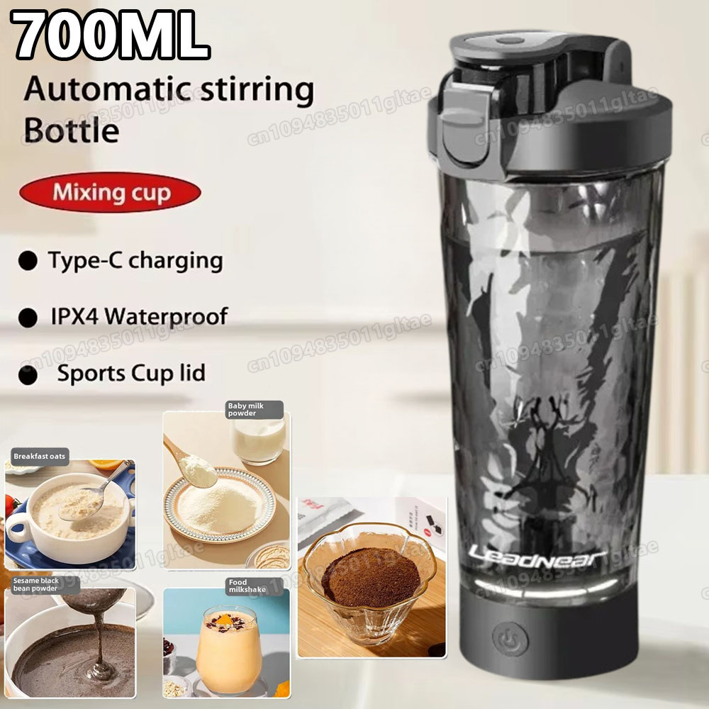 Kitchen Appliances Restaurant - Botol Pengocok Otomatis untuk Protein Powder,