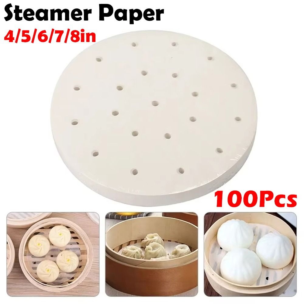 Kitchen Appliances Restaurant - 100 Buah Kertas Kukus Roti Kukus