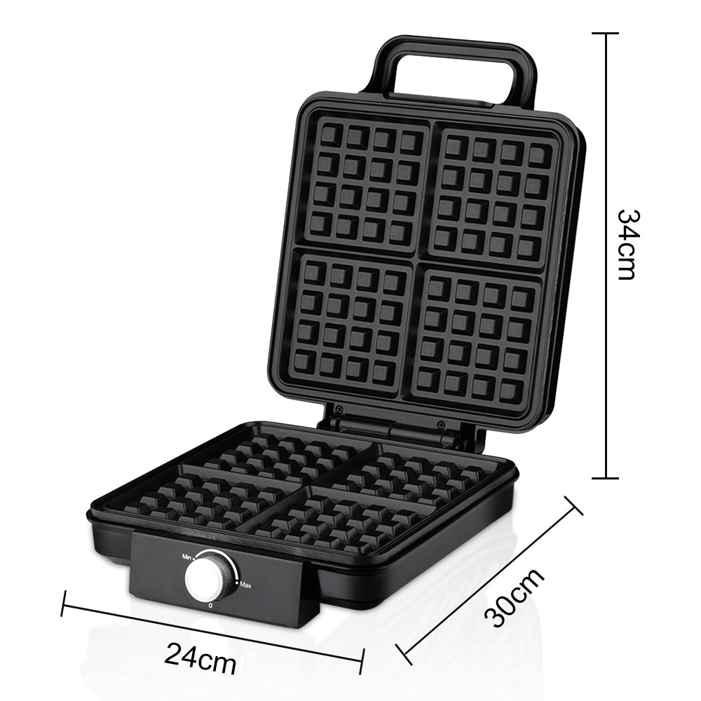 Pembuat Wafel Belgia 4 Potong  - Waffle Iron Belgian ulasan dan harga