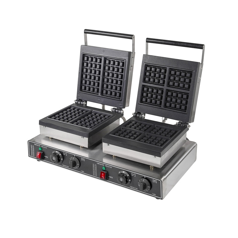 Pembuat Wafel Belgia Komersial - Waffle Iron Belgian ulasan dan harga