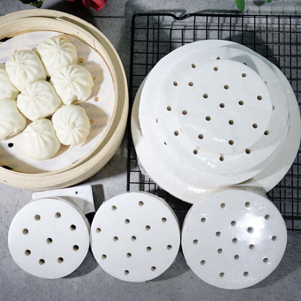 100 Buah Kertas Kukus Roti Kuk - Kitchen Appliances Restaurant ulasan dan harga