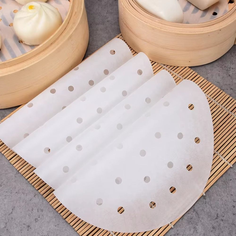 100 Buah Kertas Kukus Roti Kuk - Kitchen Appliances Restaurant ulasan dan harga