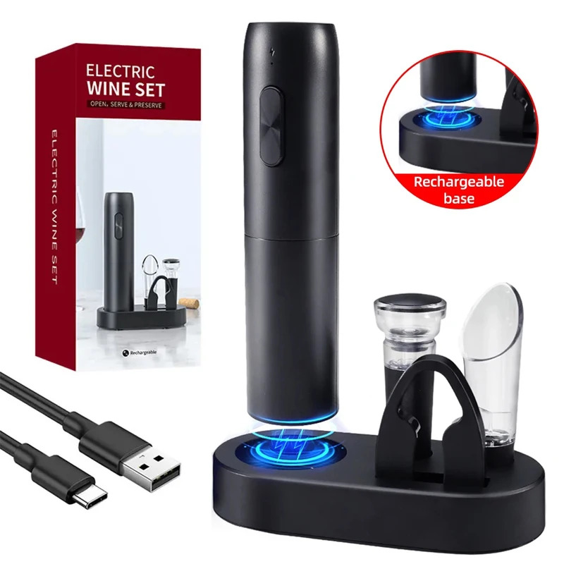 Pembuka Botol Anggur Elektrik  - Wine Opener Electric ulasan dan harga
