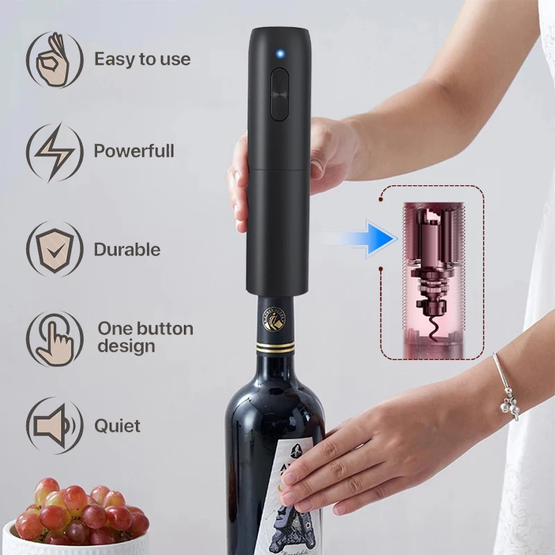 Pembuka Botol Anggur Elektrik  - Wine Opener Electric ulasan dan harga